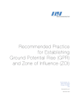 Recommended Practice for Establishing Ground Potential Rise (GPR)