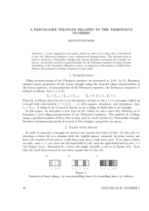 A Pascal-like triangle related to the tribonacci numbers