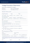 Voltage Fluctuation Observation