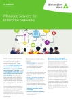 Managed Services for Enterprise Networks