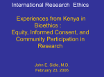 International Research Ethics