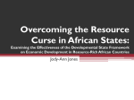 Overcoming the Resource Curse in Sub-Saharan