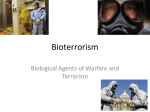 Bioterrorism Notes
