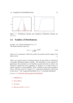 1.6 Families of Distributions