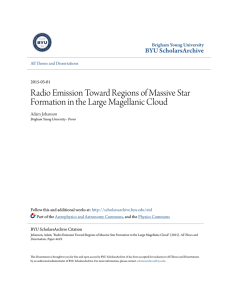 Radio Emission Toward Regions of Massive Star Formation