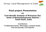Group: Land Management in India Final project Presentation