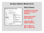 Surface Station Model (US) Notes