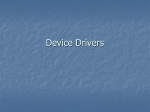 Device Drivers - WordPress.com