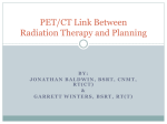 PET/CT Link Between Radiation Therapy and Planning