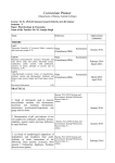 Curriculum Planner (Department of Botany, Kalindi College) Course