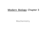 Modern Biology: Chapter 3