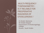 Is Multi Frequency test reliable in the detection of Otosclerosis