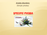 Specific Phobia