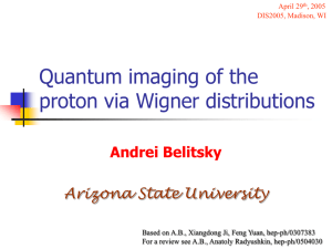 Proton tomography with Wigner distributions