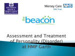 Personality Disorder Treatment Unit at HMP Garth