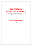 lectures on geometrical optics