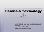 Toxicology Notes