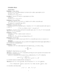 Probability Theory Measure Spaces Definition 1. Sigma