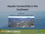 Connectivity for Aquatic Organisms in the Southwest Presentation