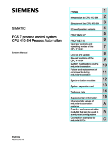 CPU 410-5H Process Automation
