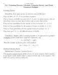 5.2. Counting Factors, Greatest Common Factor, and Least