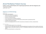 Atrial Fibrillation Patient Survey