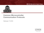 Common Microcontroller Communication Protocols