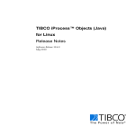 TIBCO iProcess Objects (Java) Client Release Notes
