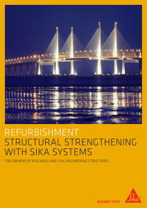 refurbishment structural strengthening with sika