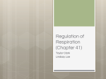 Respiratory Regulation - Warner Pacific College