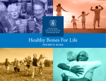 Healthy Bones For Life - National Osteoporosis Foundation