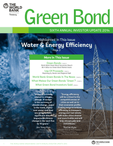 Green Bond - World Bank Treasury