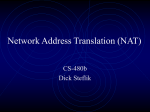 Network Address Translation (NAT)