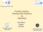 Fraction Actions
