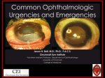 Things about the Eye that every Internist should know COLD!!!