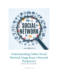 Understanding Online Social Network Usage from a Network