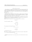 Dirac Notation Introduction