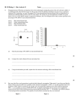 HL IB Biology I – Data Analysis #1