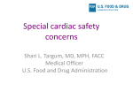 Special Cardiac Safety Concerns - M