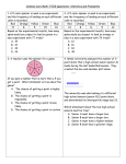 Common Core Math 7 EOG Questions- Statistics and Probability 1. A