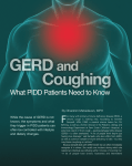 GERD and Coughing, What PIDD Patients Need to Know