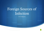Foreign Sources of Infection