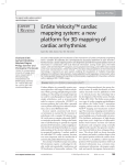 EnSite Velocity™ cardiac mapping system: a new platform for 3D