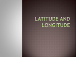 Latitude and Longitude - Northside Middle School
