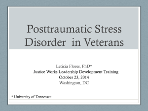 Signs and Symptoms of PTSD and TBI in Veterans