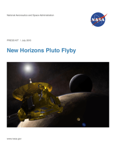 Pluto Flyby - New Horizons - The Johns Hopkins University Applied