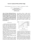 v. filter design example - Faculdade de Engenharia