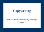 Chapter Thirteen: Copywriting