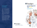 Cancer Diagnostic Test: PCDx