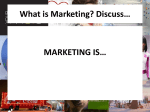 Lesson 2 What is Marketing